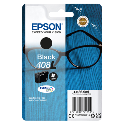 EPSON 406L CARTUCCIA SINGLEPACK DURABRITE ULTRA INK BLACK